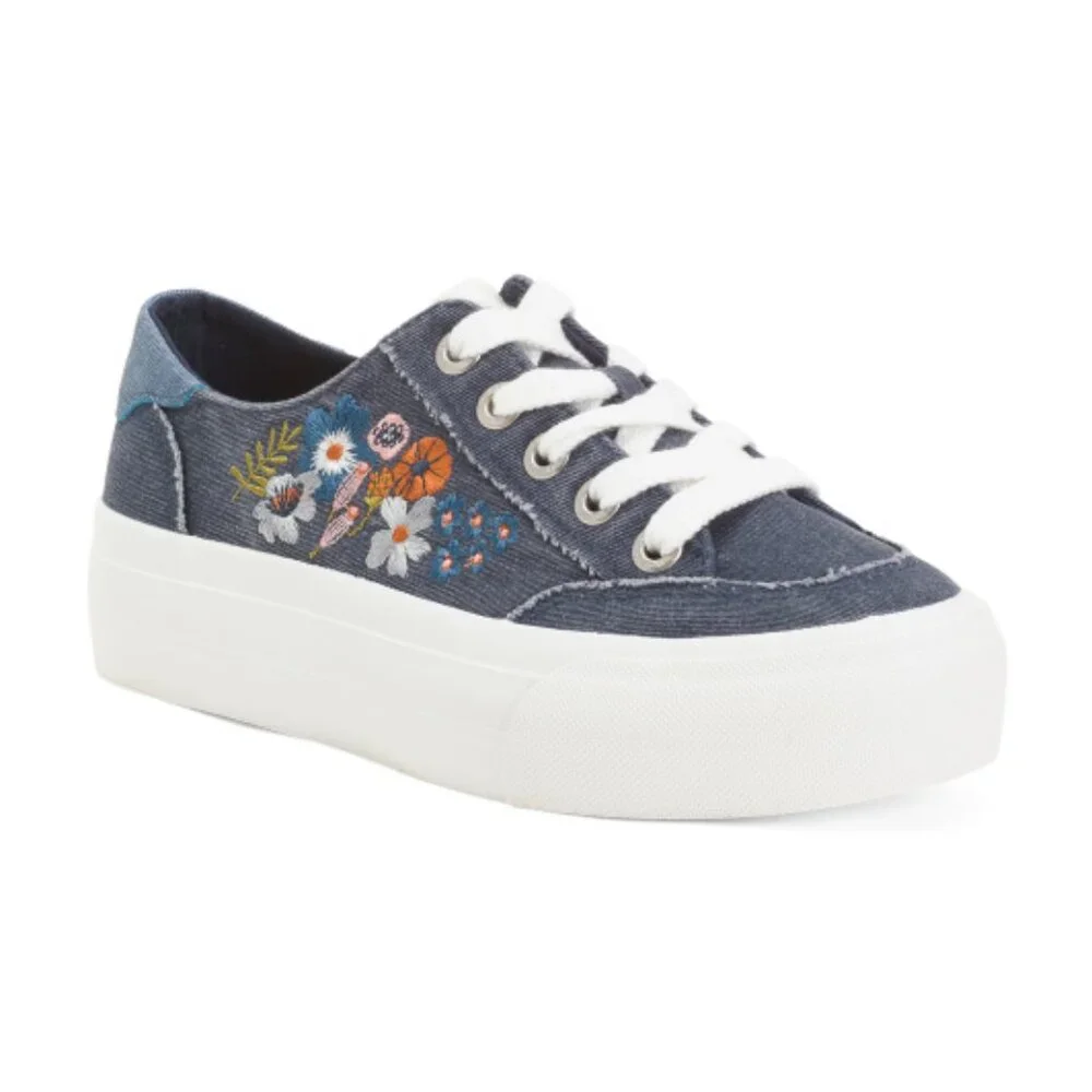 NEW BLOWFISH Sadie Sneakers in navy for women 266 2T7 - Picture 8 of 11
